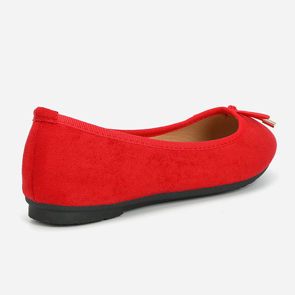Ballerines Rouge Élégance