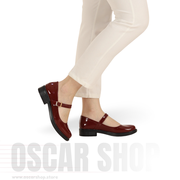 Ballerine vernie à bride – Élégance et confort quotidien