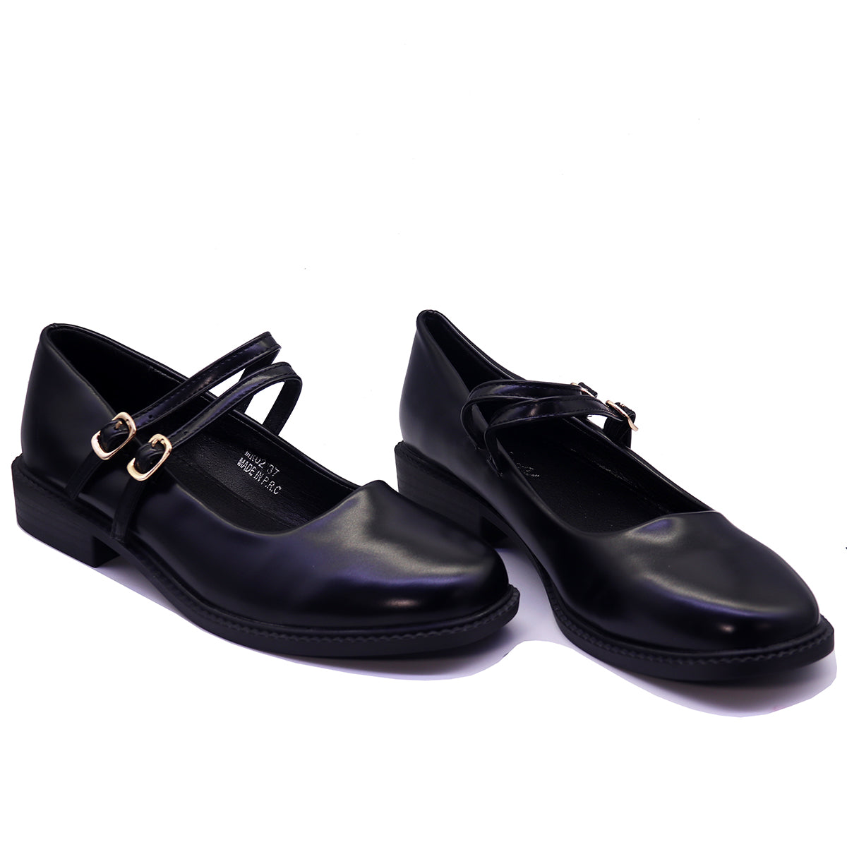 Ballerine élégante à double bride – Confort et style au quotidien