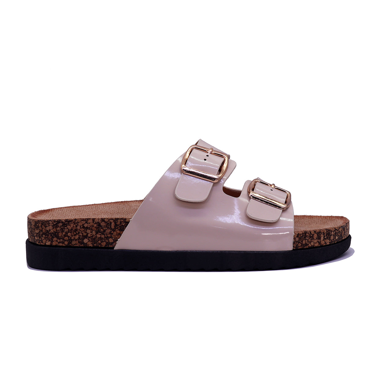 Mule à semelle ergonomique et brides à boucles