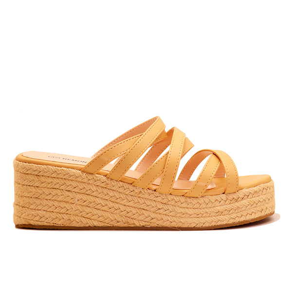 Mule Compensée Espadrille