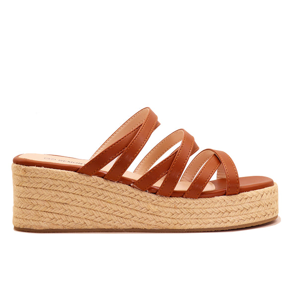 Mule Compensée Espadrille