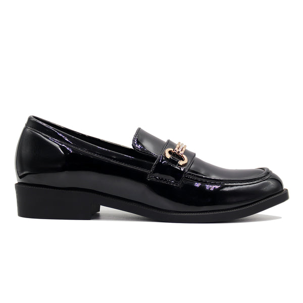 Mocassin classique avec détail métallique