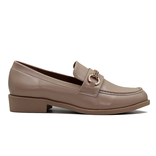 Mocassin classique avec détail métallique