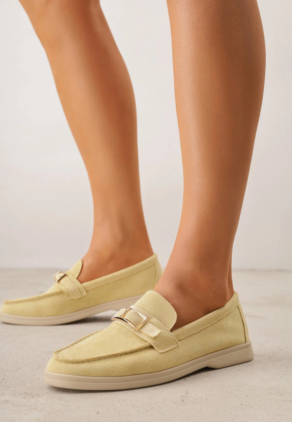 Mocassin Raffiné Doré