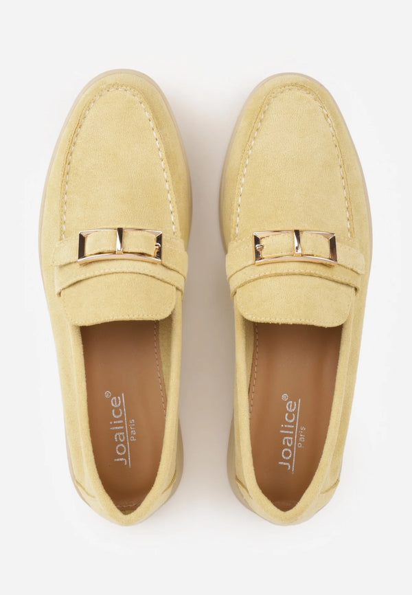 Mocassin Raffiné Doré