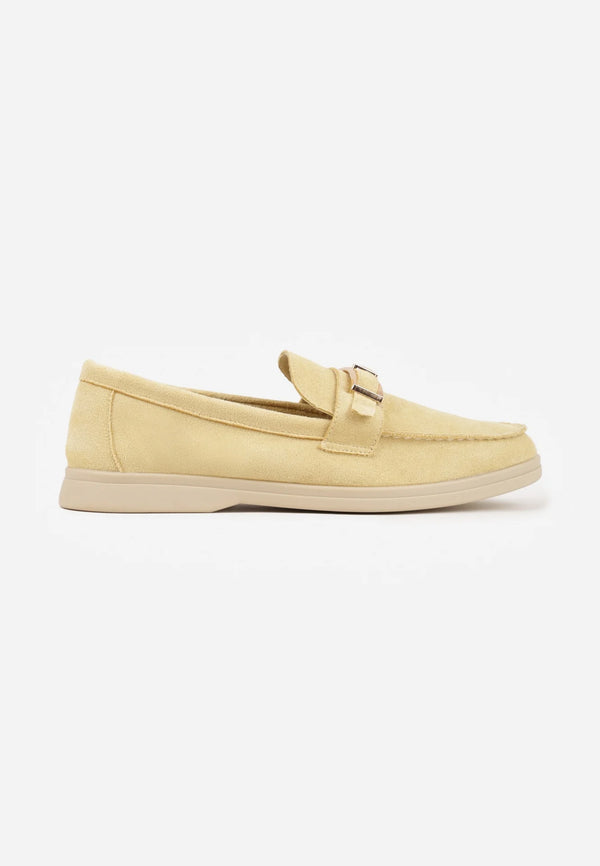Mocassin Raffiné Doré