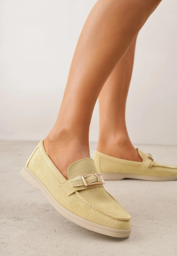 Mocassin Raffiné Doré